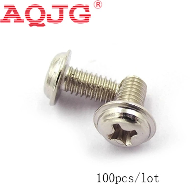 100 pcs m3 * 6mm ���� m3x6mm �����η��� ��ƿ ���� �峭�� ��ǻ�� ȣ��Ʈ �г� ����Ʈ �ʸ��� ũ�ν� ���� ���� ����